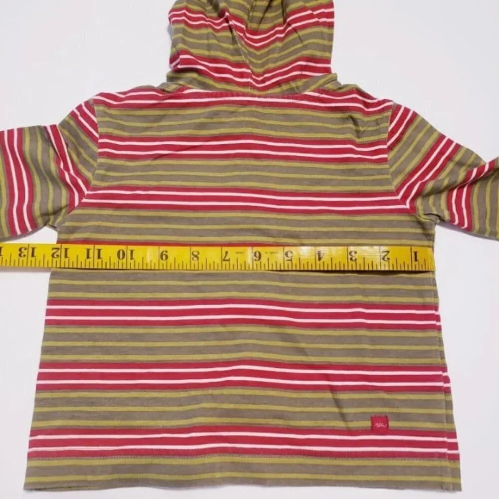 Tea Collection 12-18 hoodie baby boy stripes